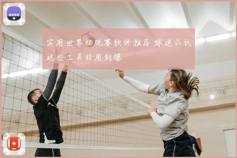 实用世界杯观赛软件推荐 球迷公认这些工具好用到爆